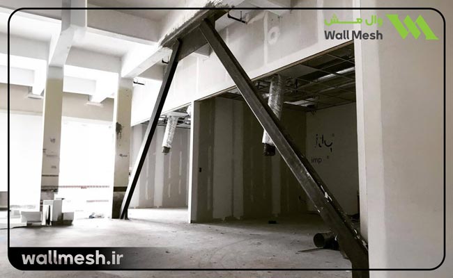 مقاوم سازی ساختمان با مهاربندی فولادی